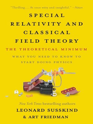 cover image of Special Relativity and Classical Field Theory